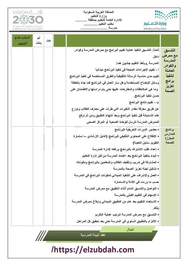 الموجه الصحي بنين page 0032